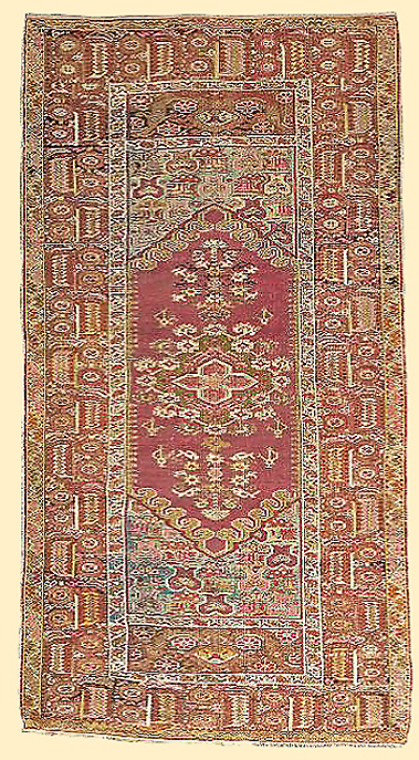 Antique Ghiordes Rug, Anatolia, Late 19th Century