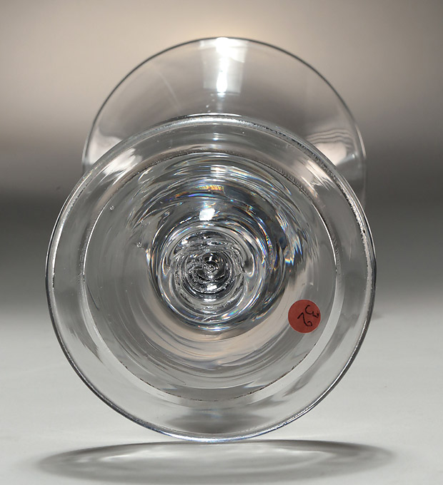 George II Balulster Wine Glass, England, 1730-35