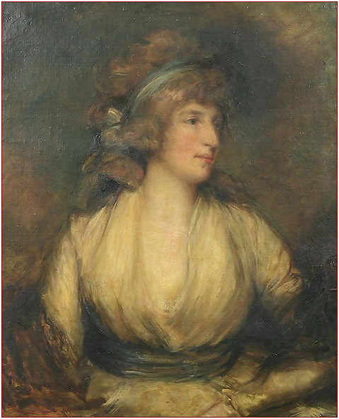 "Portrait of Mrs. Maria Fitzherbert (1756-1837), wife of George IV"