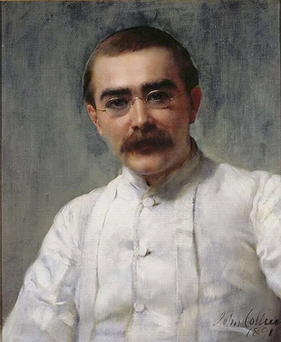 Portrait Rudyard Kipling, John Collier, 1891