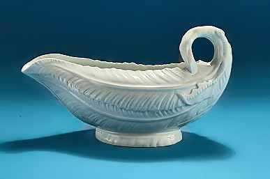 First_Period_Worcester_White-Glazed_Cos_Lettuce_Sauceboat