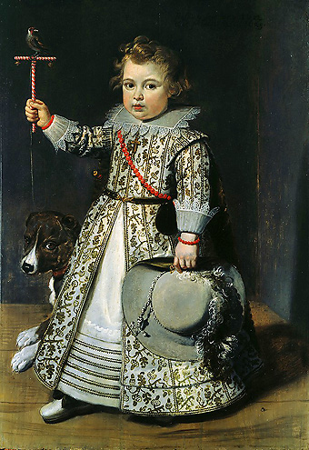 'Young Boy in a Dress' (c1625)