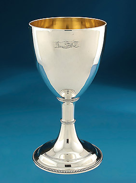 George III Scottish Silver Goblet, Masonic Interest