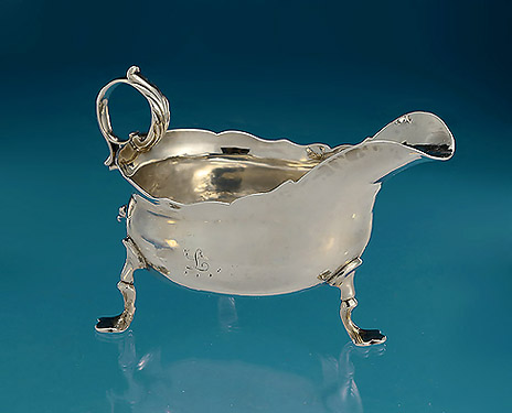 George III Silver Cream or 'Mint' Boat, William Sudell, London, 1767 