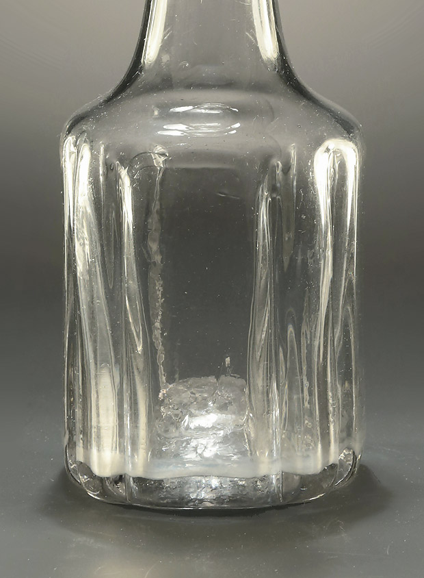 George II Cruciform Glass Decanter (Carafe), England, c1740 
