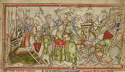 Varangian Guards, with Harold Hardrada landing at York, 1066