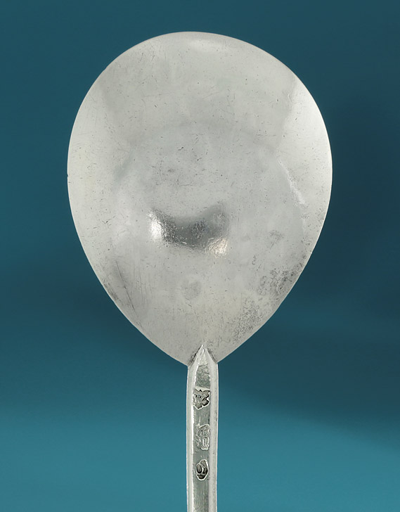 James I Silver Seal Top Spoon, William Limpanny, London, 1613 