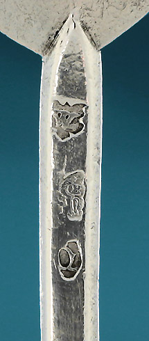 James I Silver Seal Top Spoon, William Limpanny, London, 1613, marks
