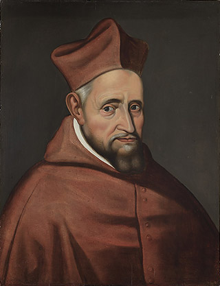622-1623 Portrait of Cardinal Bellarmine, housed at the Museum Plantin-Moretus, Antwerp