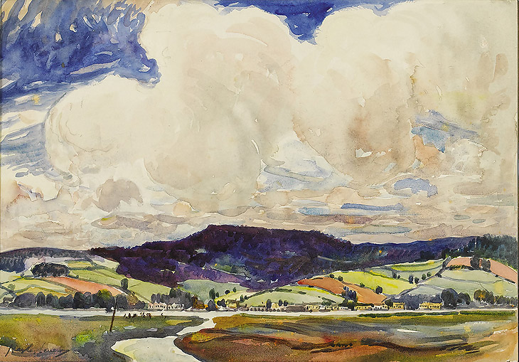 Richard Hayley Lever, "Devonshire River", 1906