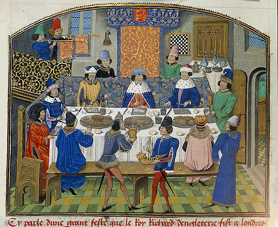 Feast of Richard III, ean de Wavrin's Anciennes et nouvelles chroniques d'Angleterre
