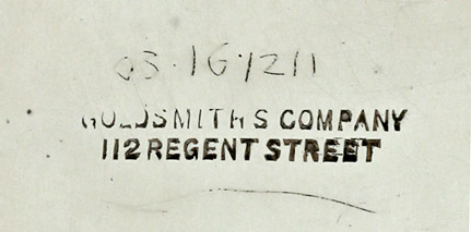 Good Victorian Silver Flat-Lidded Tankard, Charles II Style, William Gibson and John Lawrence Langman, London, 1898. base inscription