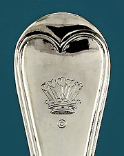 William IV Silver "Military Thread" Basting Spoon, Paul Storr, London, 1835