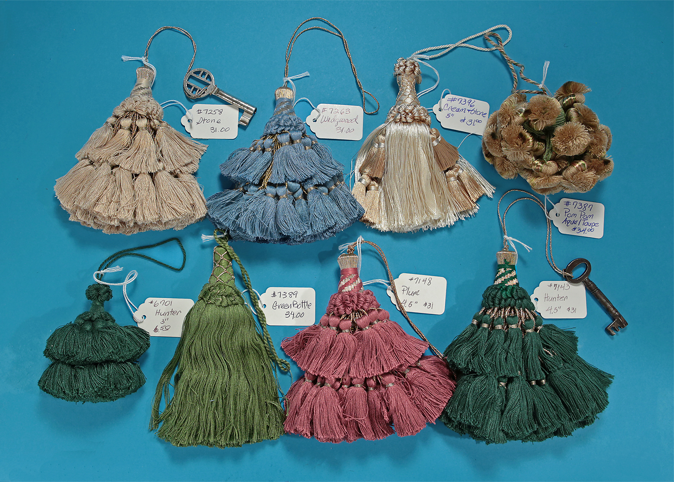 Imported Tassels, M. Ford Creech Antiques